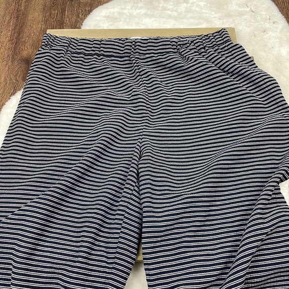 SOLD Madewell Texture & Thread Pull-On Pants in Stripe - Picture 6 of 8